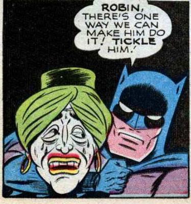 Comic book odd: Batman tickles Joker | keithroysdon